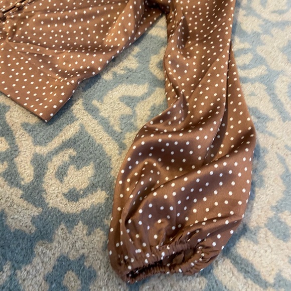 Abercrombie and Fitch Brown Blouse - Picture 13 of 13